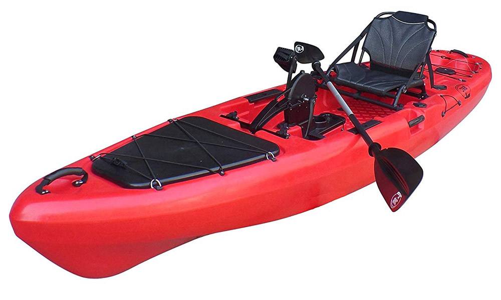 BKC PK13 Pedal Drive Fishing Kayak Review